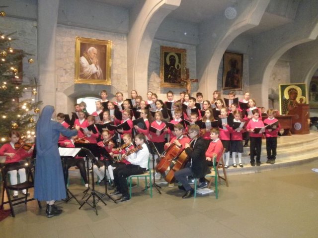 Jasełka w wykonaniu uczniów Jasnogórskiej Szkoły Muzycznej